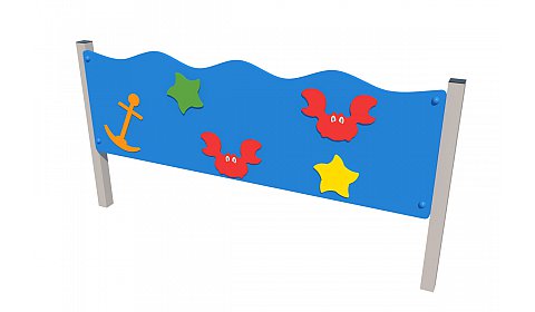 ДХО 03072 Ограждение (с металлическими столбами)