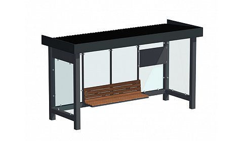 Остановочный павильон "Мега" ТН-09