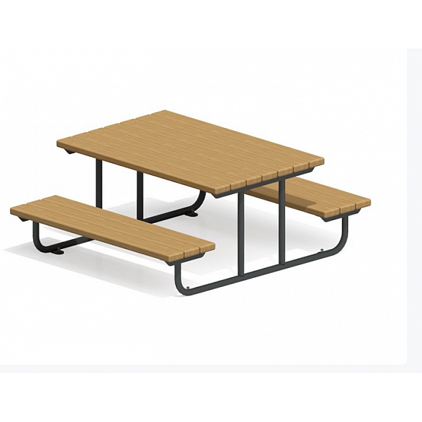 Стол со скамьями "Квартал" МФ-34