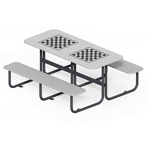 Стол со скамьями "Шахматы" МФ-10.10