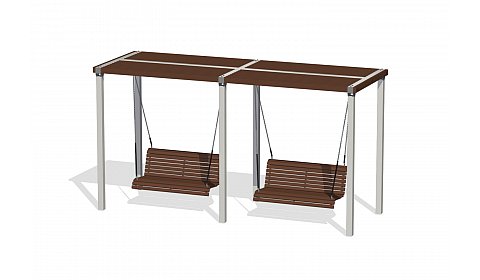 Парковые качели "Радуга"  КЧ-35