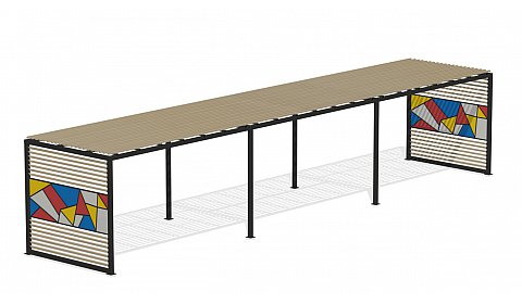 Пергола "Витраж" ПМ-78