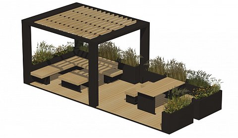 Парклет "Культура" ПМ-76.1