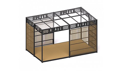 Беседка большая "Шахматы" ПМ-136