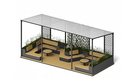 Парклет "Променад" ПМ-79