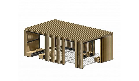 Теневой навес "Город" ПМ-73