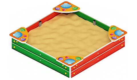 Песочница мини (Ракушки) - ИО 5.01.01-01