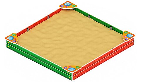 Песочница большая (Ракушки) - ИО 5.01.03-01