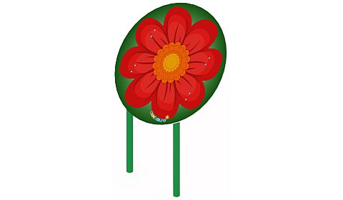 Навес для песочницы Цветок - ИО 7.01.03