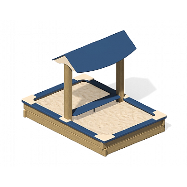 Песочница "Элли" с навесом ПС-03