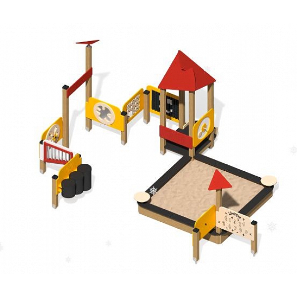 Песочный дворик "Ларго" ИК-162.1