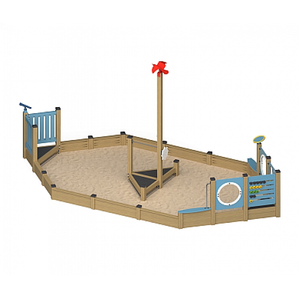 Песочница "Кораблик" ПСL-11