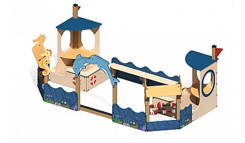 Песочный дворик "Морской" ПС-88