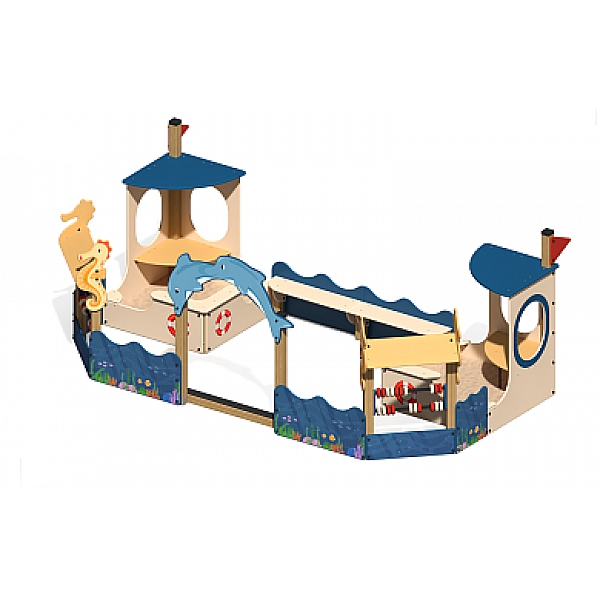 Песочный дворик "Морской" ПС-88