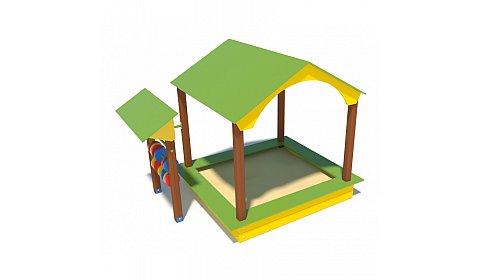 ИО 02171 Песочница Домик со счетами