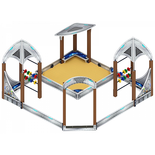 Песочный дворик Космопорт (Серый) - ИО 6.14.02-01