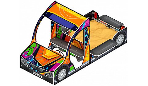 Песочница Грузовичек (маскарад) ИО 5.03.03-11