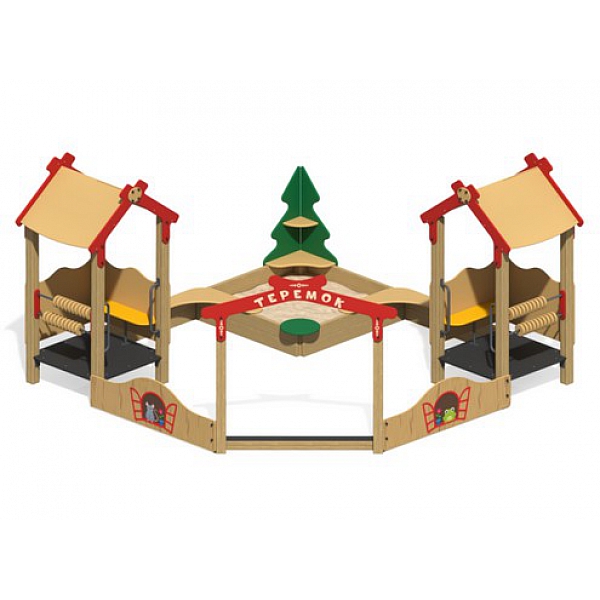 Песочный дворик "Теремок" ПС-29