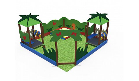 ИО 03190 Песочный дворик (джунгли)