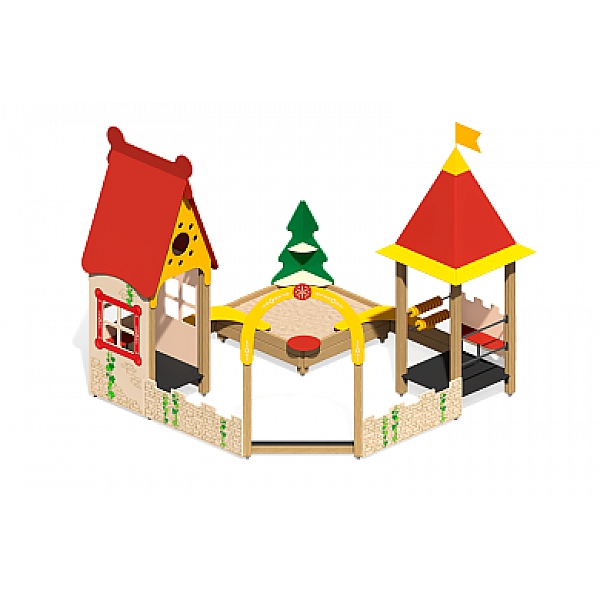 Песочный дворик "Белоснежка" ПС-31