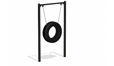 Стойка с покрышкой ПВС-04