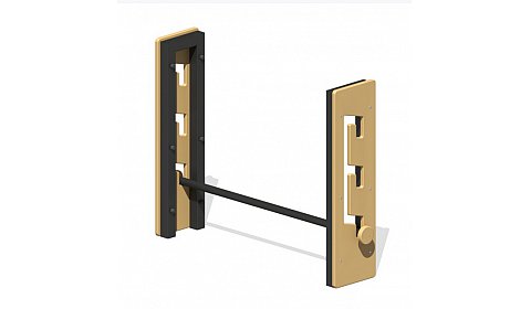 Барьер для прыжков в высоту регулируемый для собак ПВС-30