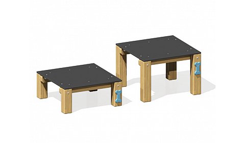 Подиум для собак (2 высоты) комплект ПВС-31