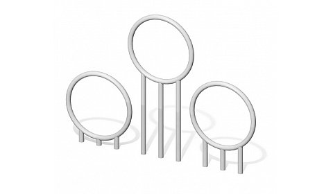 Препятствие для собак "Кольца" ПВС-22