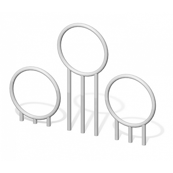 Препятствие для собак "Кольца" ПВС-22