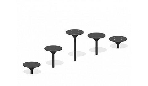 Препятствие для собак «Дорожка пеньков» ПВС-29