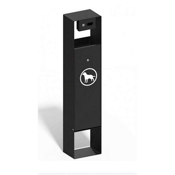 Урна "Доги" для собак с диспенсером для пакетов ПВС-15.1