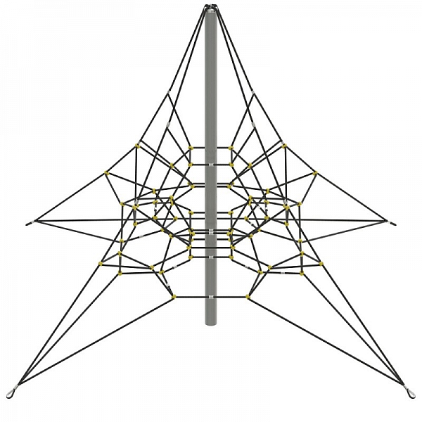 СДО 08030 Игровая сетка Пирамида (соед.-полиамид)