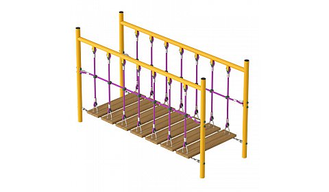 СДО 08053 Веревочный мостик