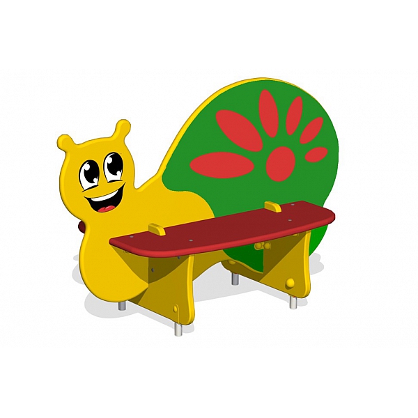 Лавочка детская двойная "Улитка 3" МФ-25.2