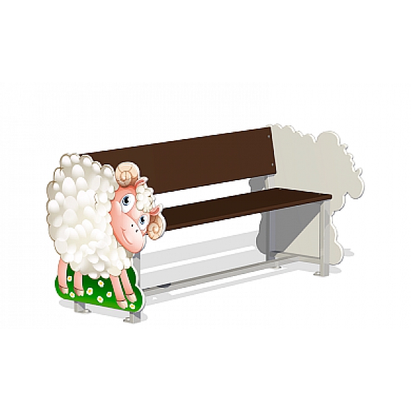 Лавочка детская "Барашек" МФ-32.18