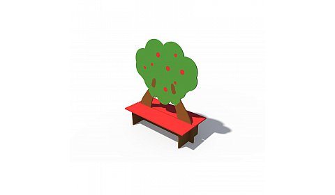 ДХО 07040 Скамейка Яблоньки