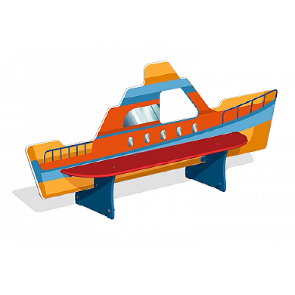 Лавочка детская двойная "Кораблик" МФ-05.14