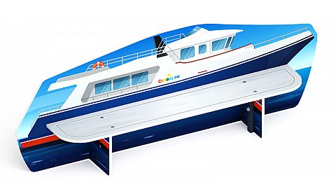 Яхта - Скамейка детская - МФ 41.03.02