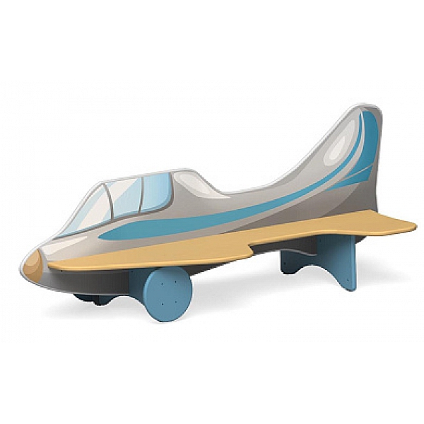 Лавочка детская двойная "Самолет" МФ-05.15