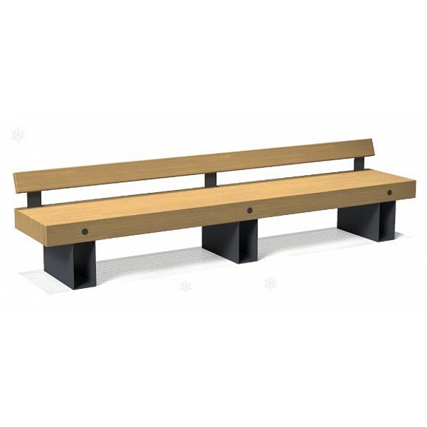 Скамья "Лондон" со спинкой ПМ-150
