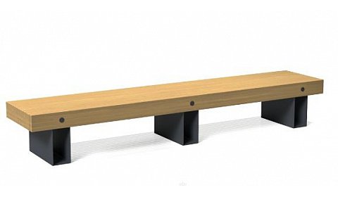 Скамья "Лондон" без спинки ПМ-150.1