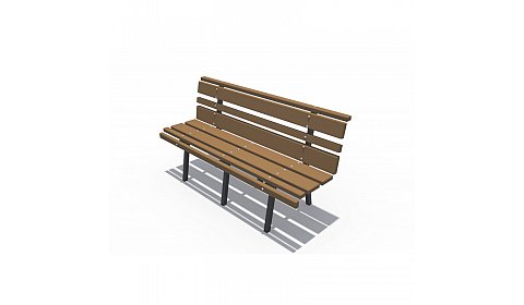 ДХО 06281 Скамья Парк со спинкой