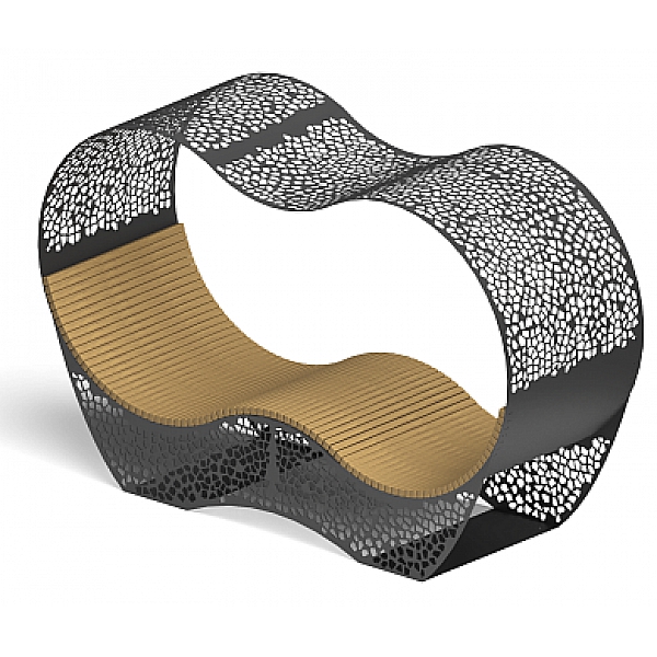 Скамья "Ажур" ПМ-132