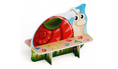 Улитка - Скамейка детская - МФ 41.01.06