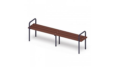 Скамья с поручнем - МФ 42.01.07