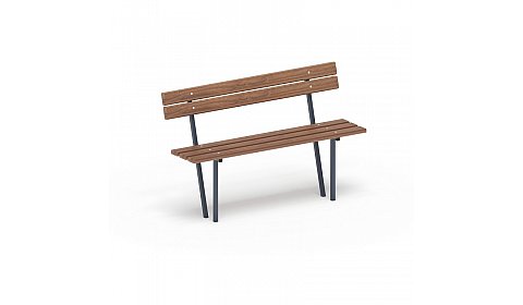 Скамья со спинкой - МФ 42.01.10