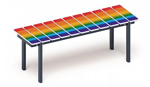 Скамья - МФ 42.01.14 (Радуга)