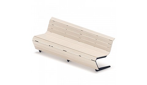 Скамья - МФ 42.02.02-21 (Беленый дуб) Д:2400 (под анкера)