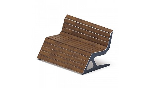 Скамья - МФ 42.02.05-10 (Темный дуб) Д:1500 (под анкера)