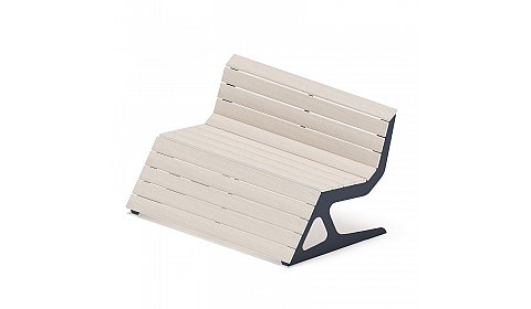 Скамья - МФ 42.02.05-11 (Беленый дуб) Д:1500 (под анкера)